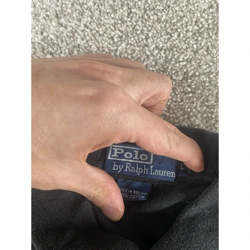 Polo Ralph Lauren tag says