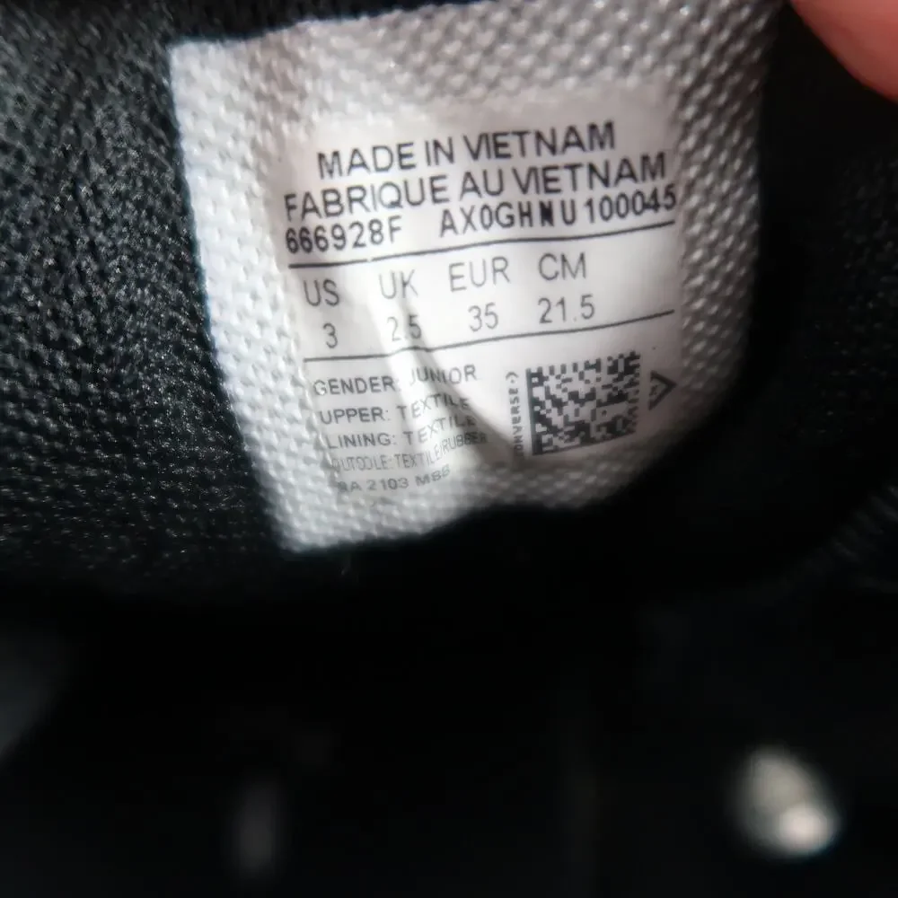 Converse used shoes