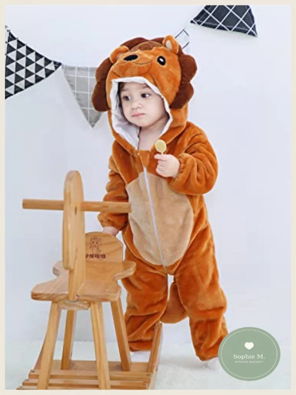 Baby Animal Onesie Pajamas Cosplay Costume Newborn Infant Toddler Winter Romper