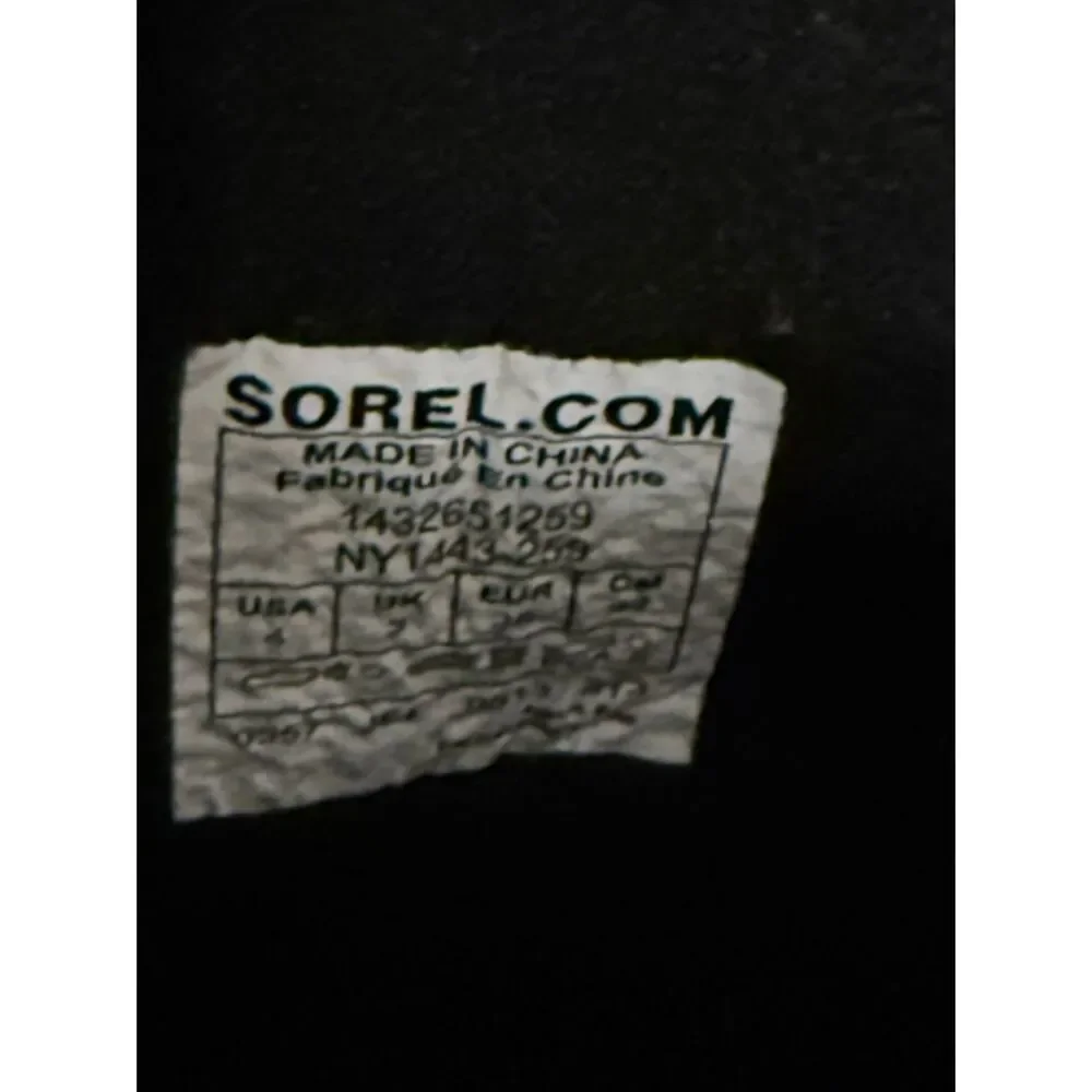 Sorel Yoot Pac TP Waterproof Coated Leather Winter Boots Size 4Y