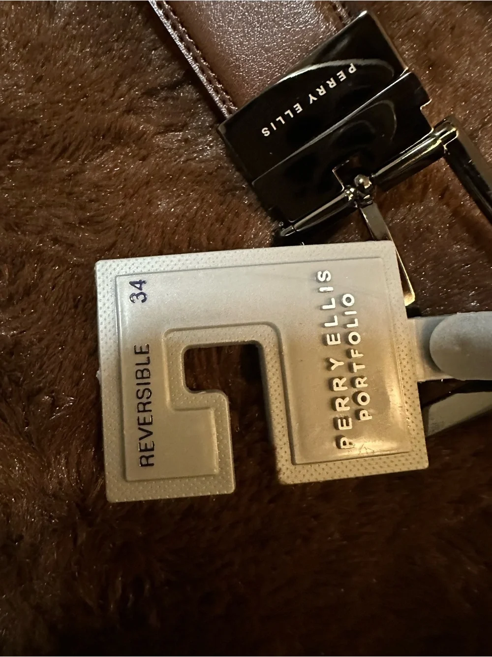 Perry Ellis Portfolio Reversible Belt