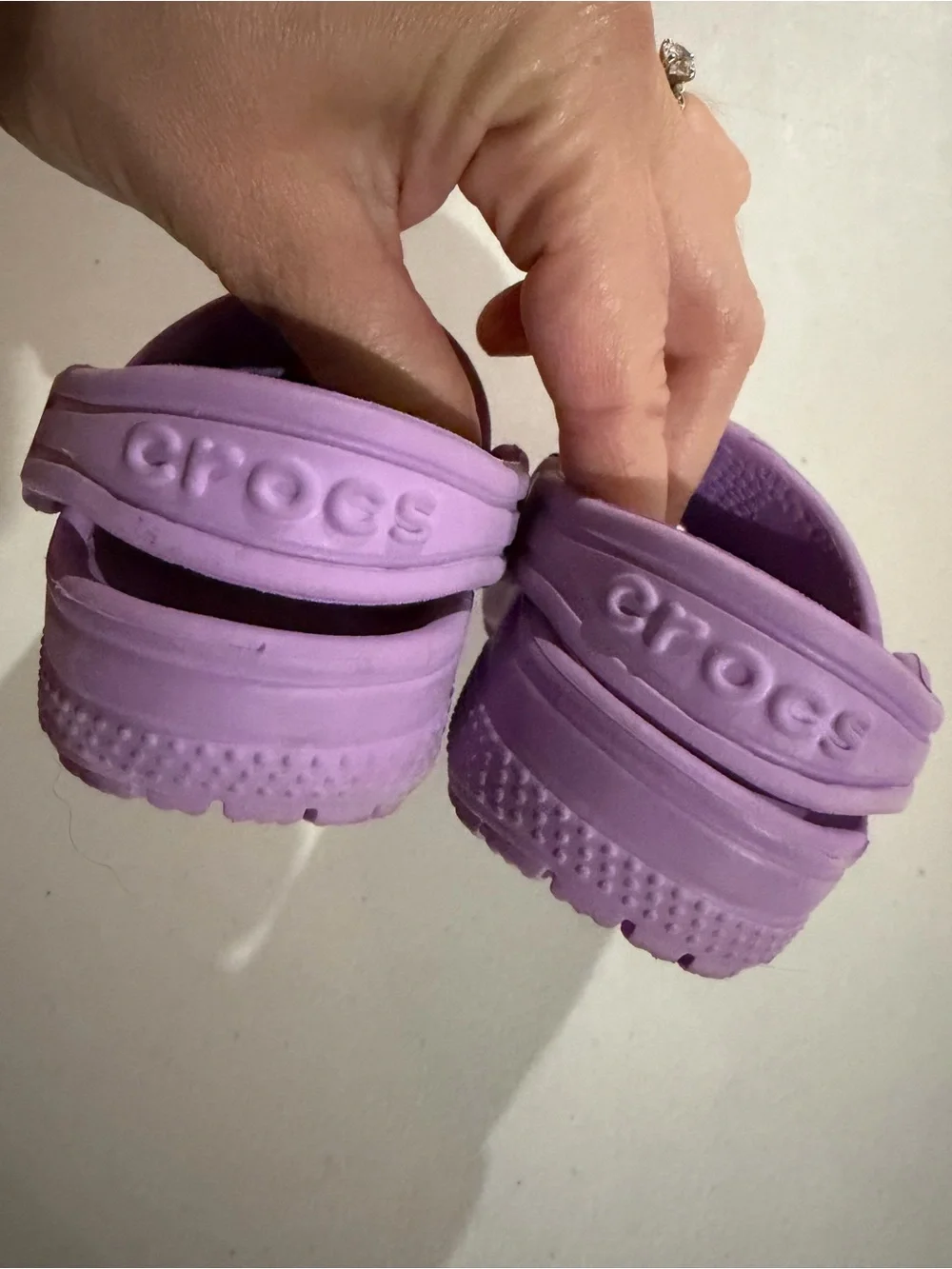 CROCS very gently
