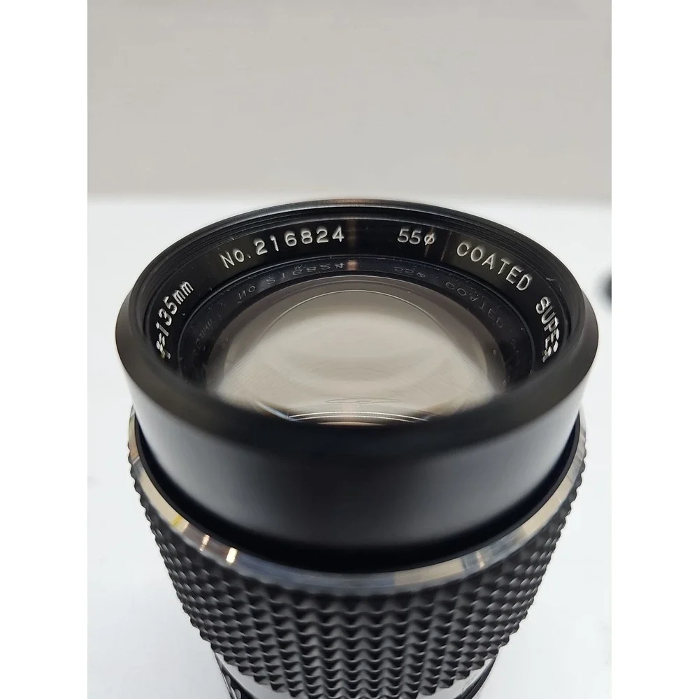 Super Albinar Auto Coated 135mm‎ f/2.8 PK Mount Lens Excellent