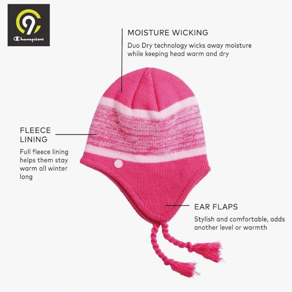 Champion Duo Dry Girls Beanie