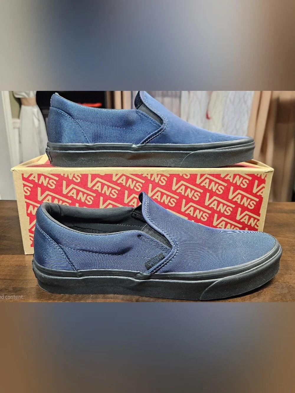 Vans classic slip