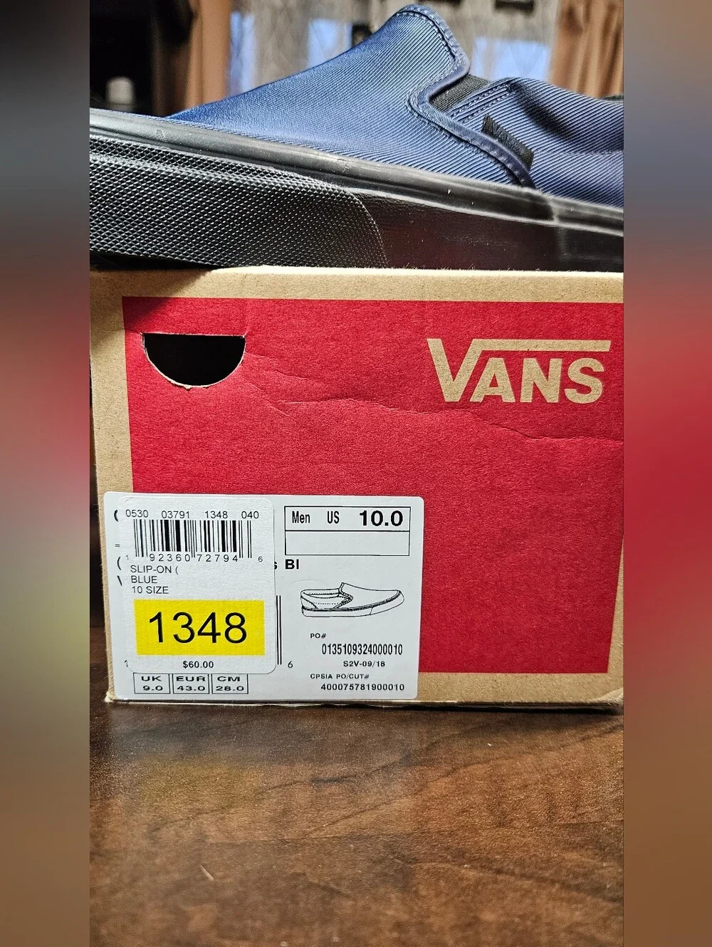 Vans classic slip