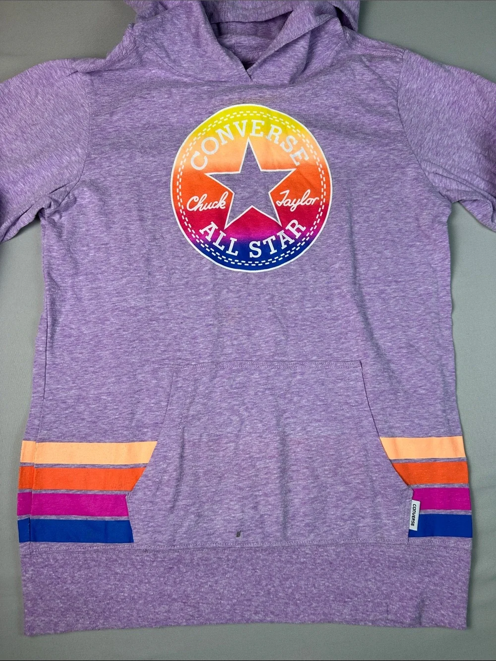 Converse purple kids