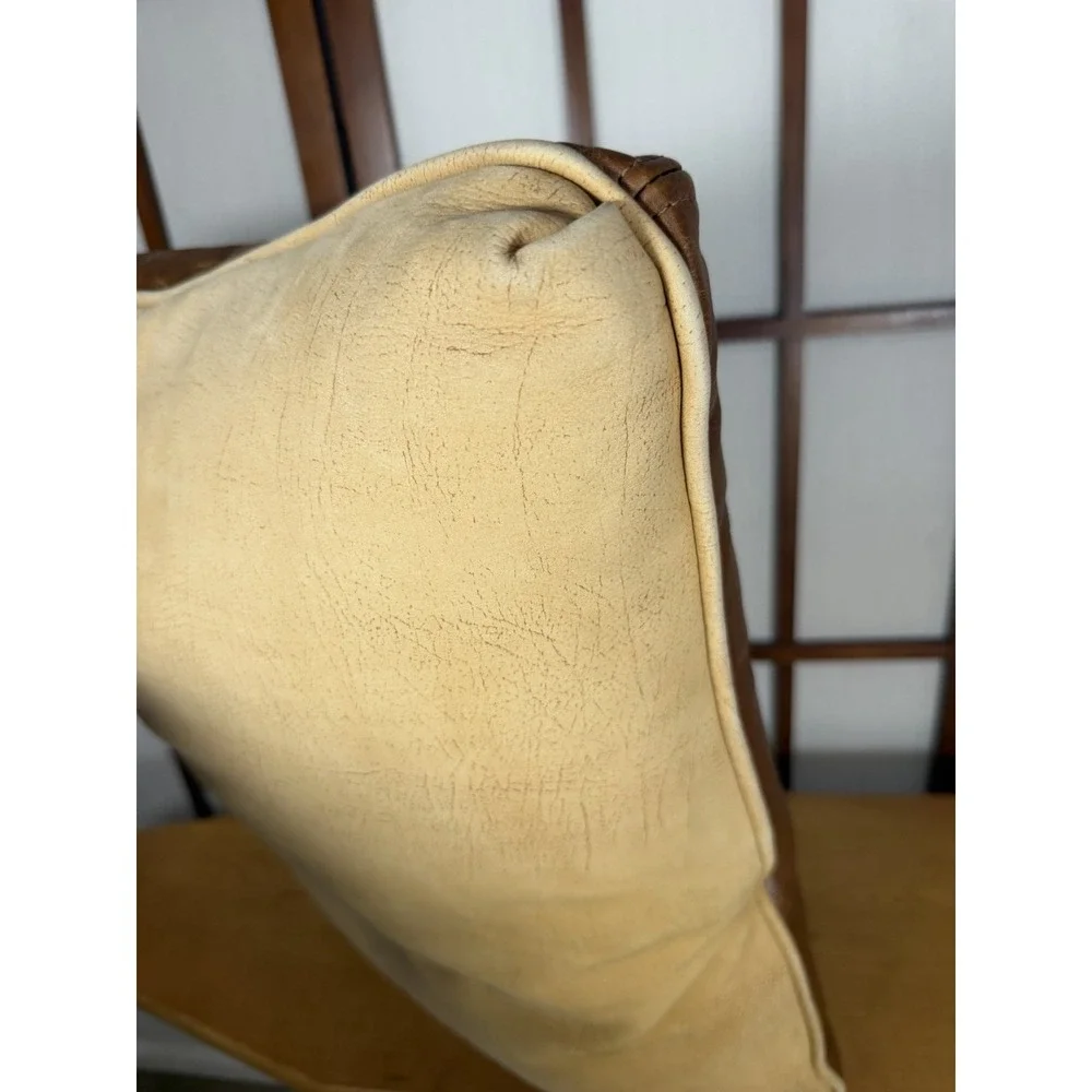 Western Leather Rectangle Graphic Throw Accent Pillow Cowboy Ranch