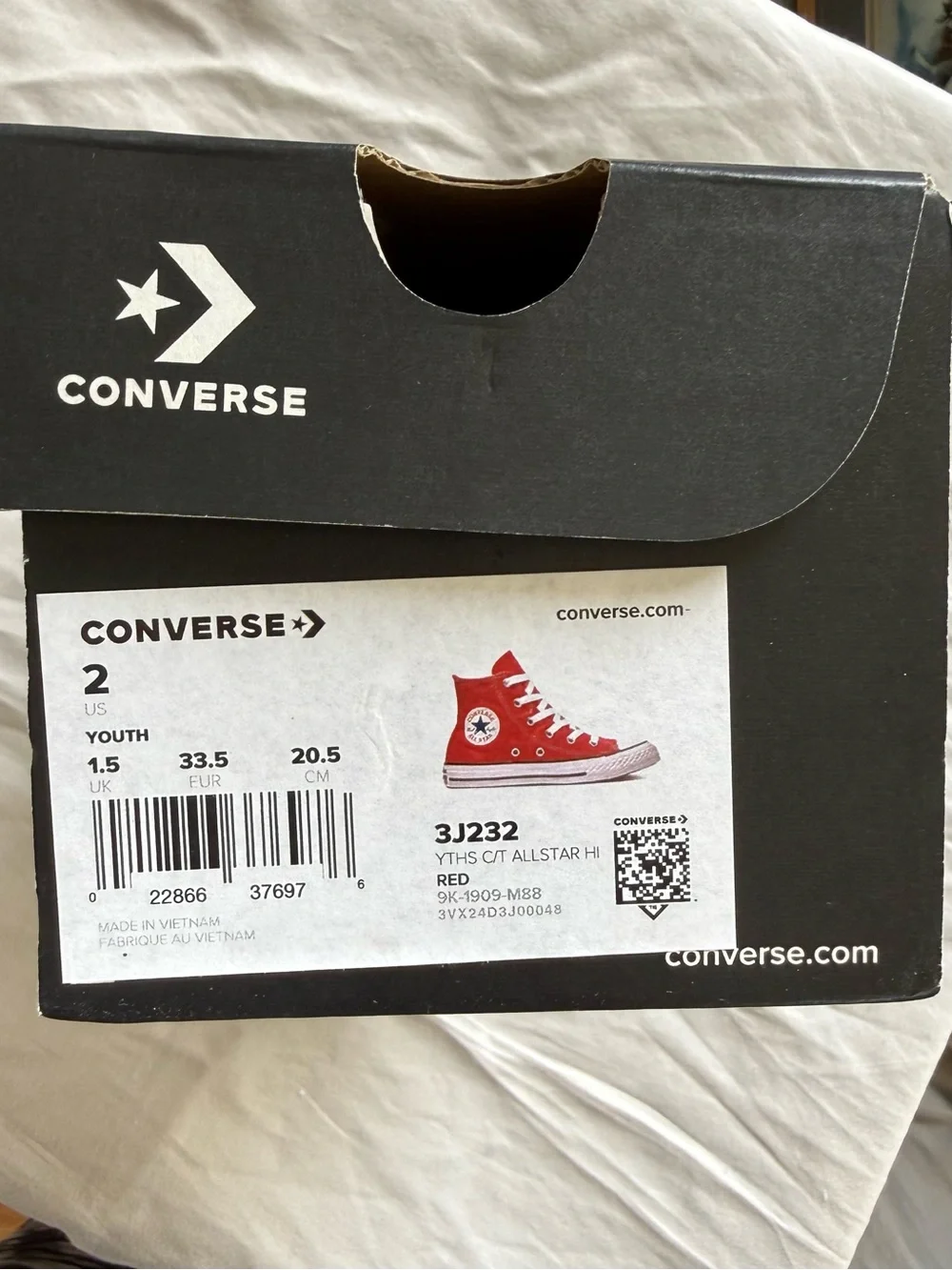 Converse iconic high
