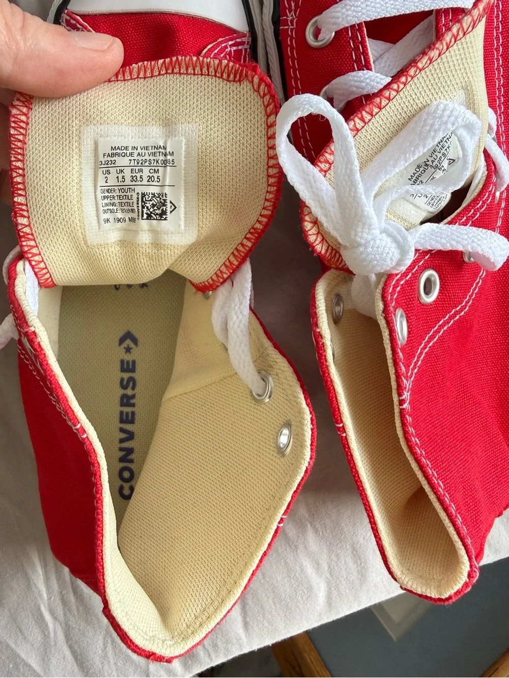 Converse iconic high