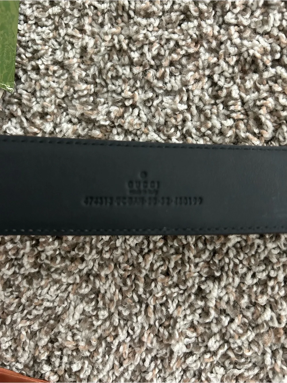 Gucci  GG belt med memorable buckle
