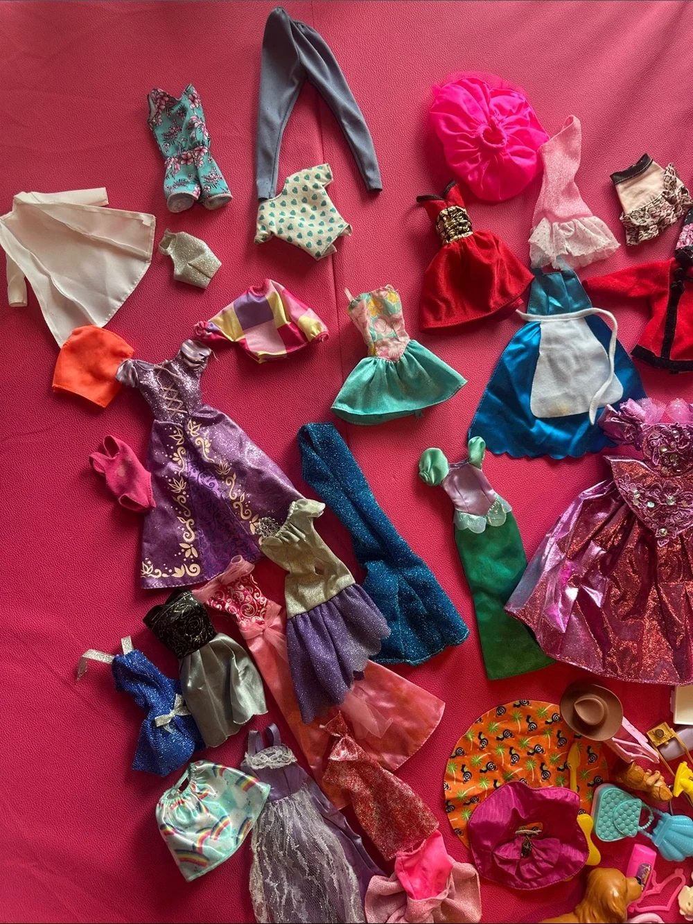 Barbie mixed outfits
