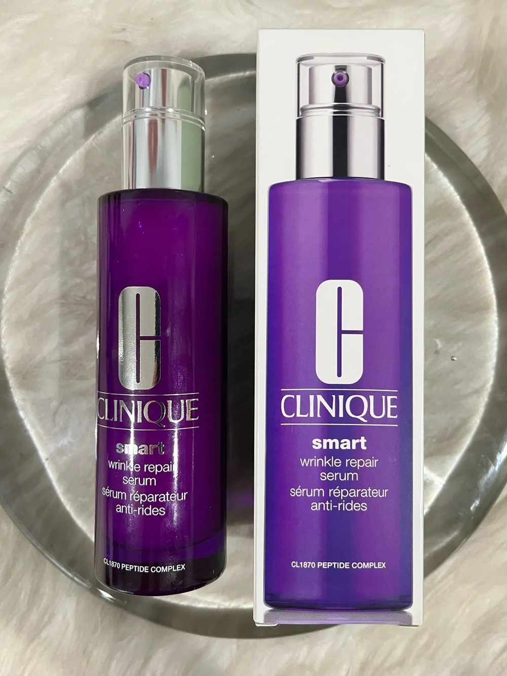 NEW Clinique Smart Wrinkle Repair Serum Peptide Complex Retinoid 3.4 oz jumbo