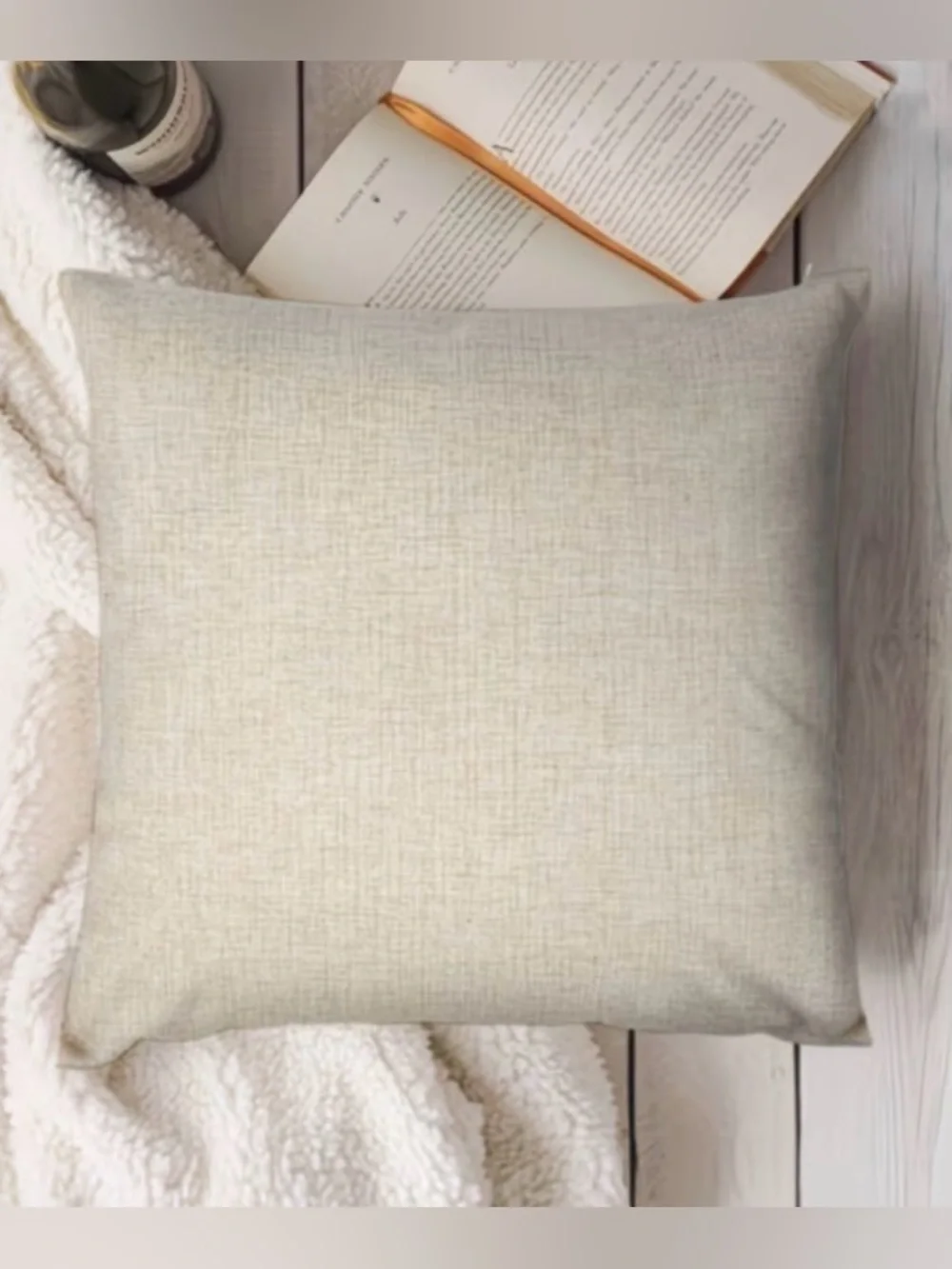 Farm House 18” x 18” Toss Pillow Cover ~NEW~ Qty1 - Discount if purchasing 2+