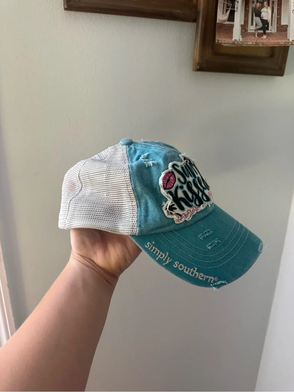 Simply Southern teal cap