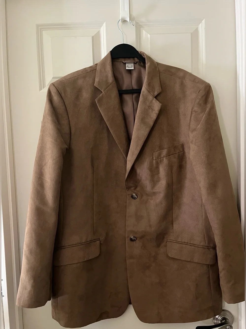 Men’s Vintage Concepts by Claiborne! Liz Claiborne brown faux suede blazer XL