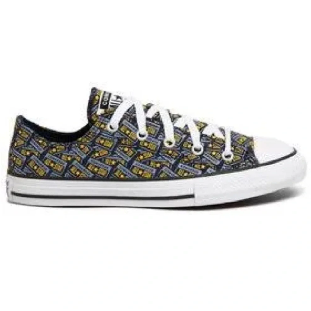 Converse Junior Logo Play Chuck Taylor All Star Obsidian/Blue/Yellow Size 13C