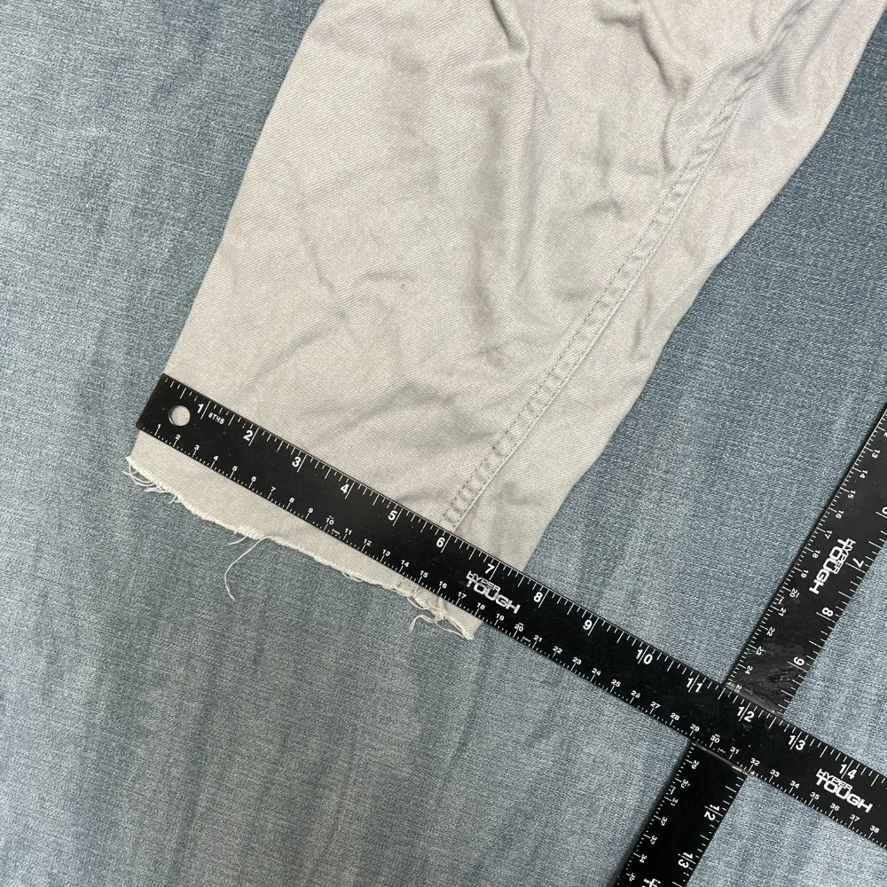 Levi's 511 Capri Jeans Mens 32x30 Gray Straight Leg Light Wash High Rise Trendy