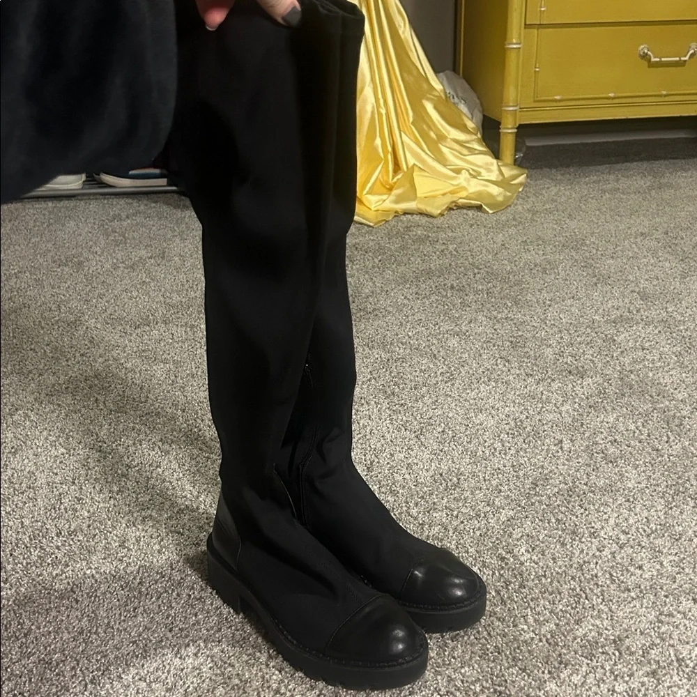 Zara Trafuluc over the knee boots