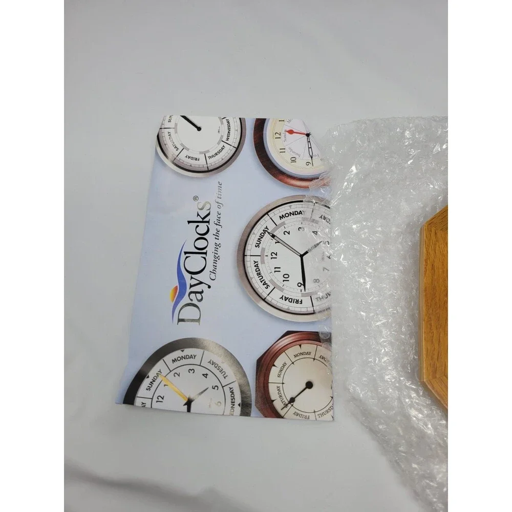 DayClocks Classic Day of the Week Wall Clock 10