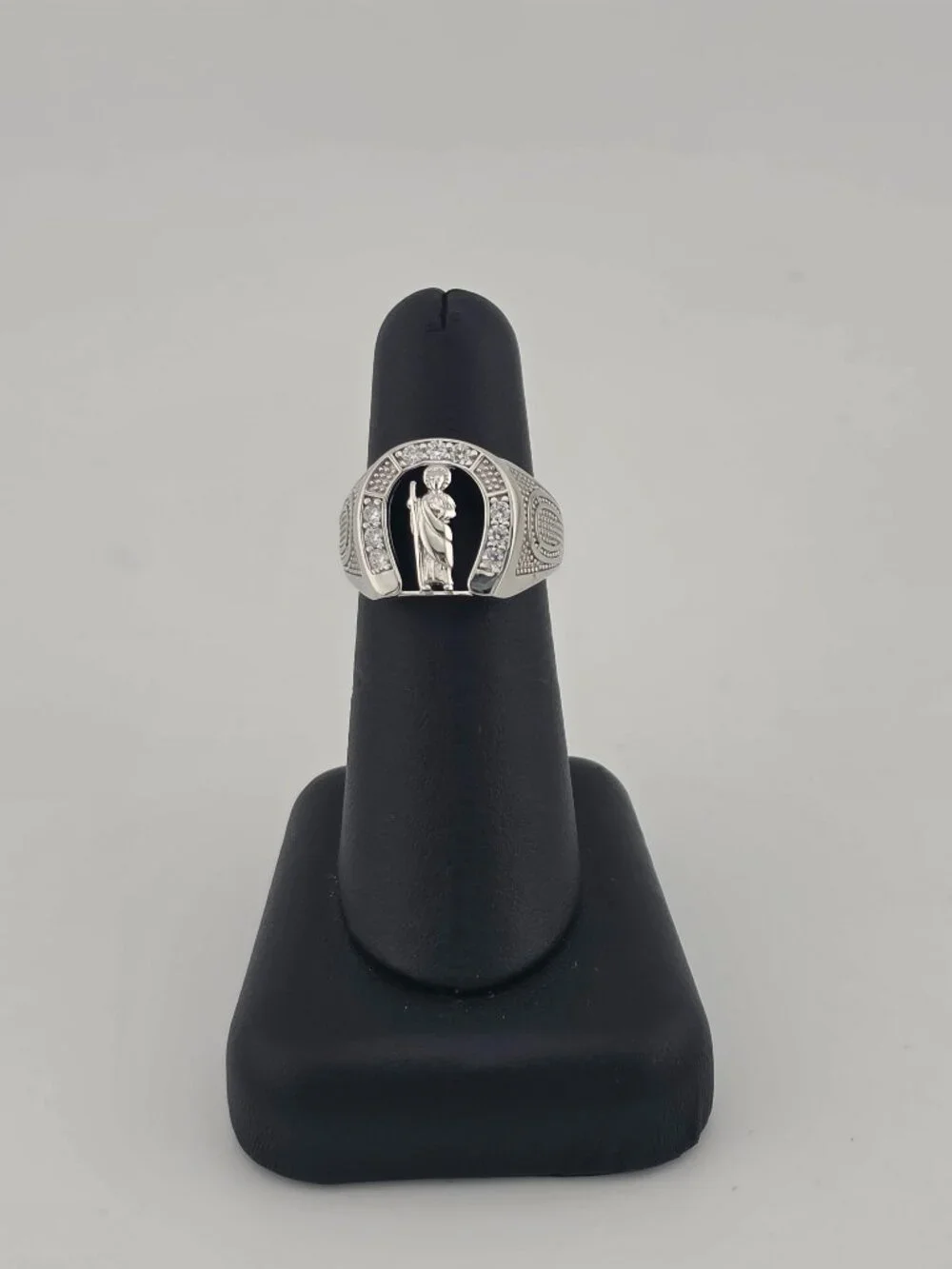 Brand New Sterling Silver 925 San Judas Tadeo Ring