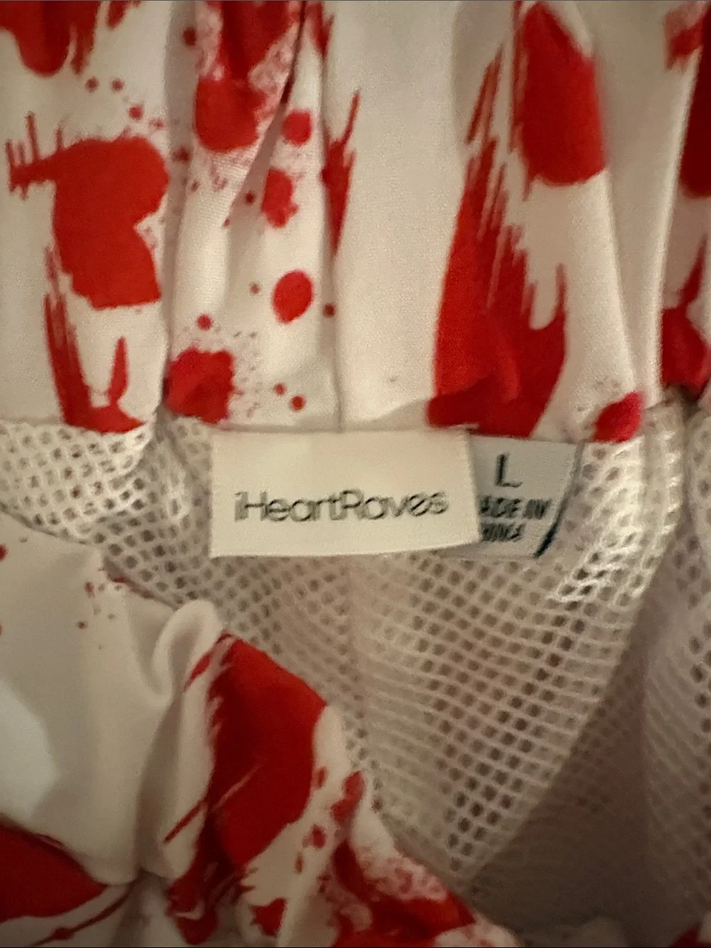 iHeartRaves blood splattered