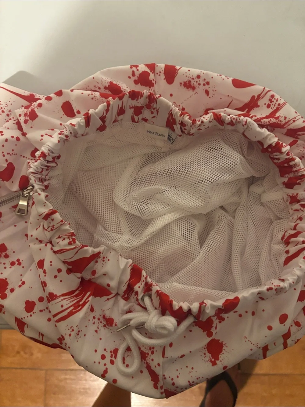 iHeartRaves blood splattered