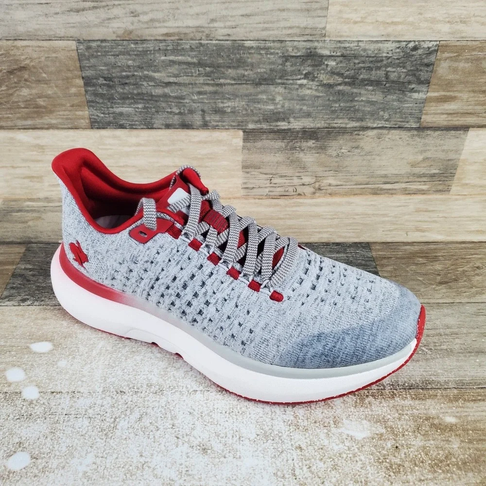 Runin Rabbit Mens Shoes Sz 9 Running Athletic Gray Scarlet Sage Sneakers