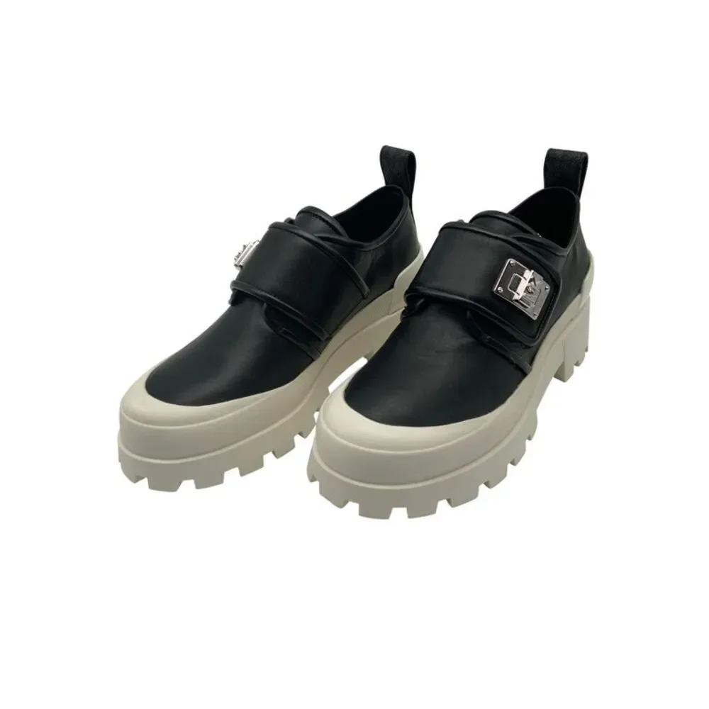 Michael Kors Women Buckle-Detail Padma Strap Loafers Flat Shoes Black 6