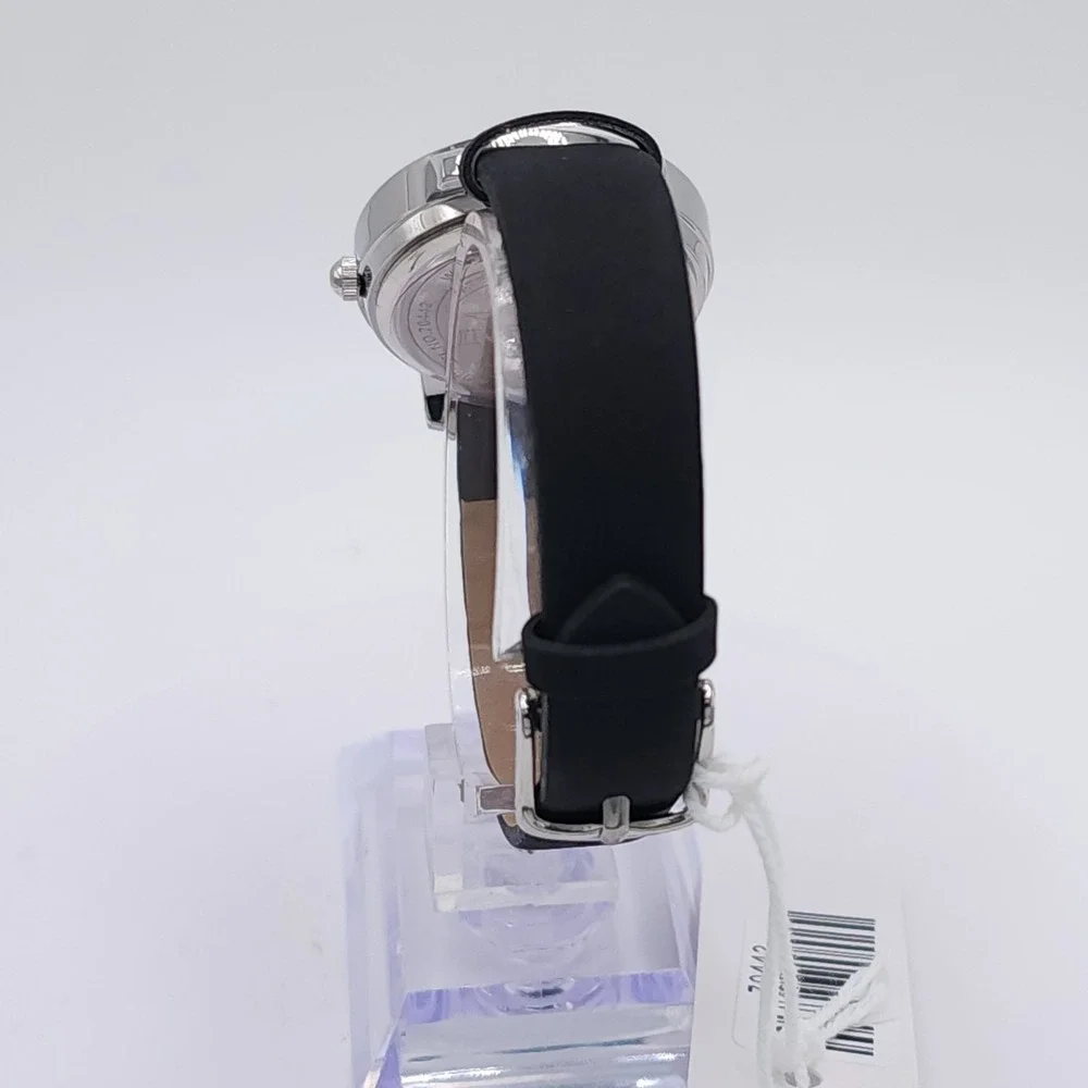 Invicta Celestial Ethera 70442 Women's Watch Silver Black Leather 31mm New
