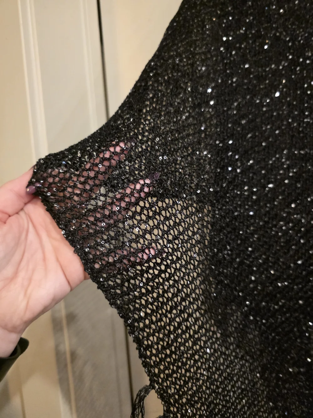 N/A sparkle breathable wrap
