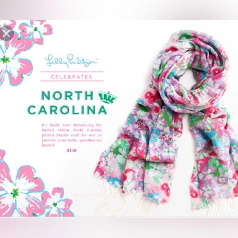 Lilly Pulitzer hard silk end