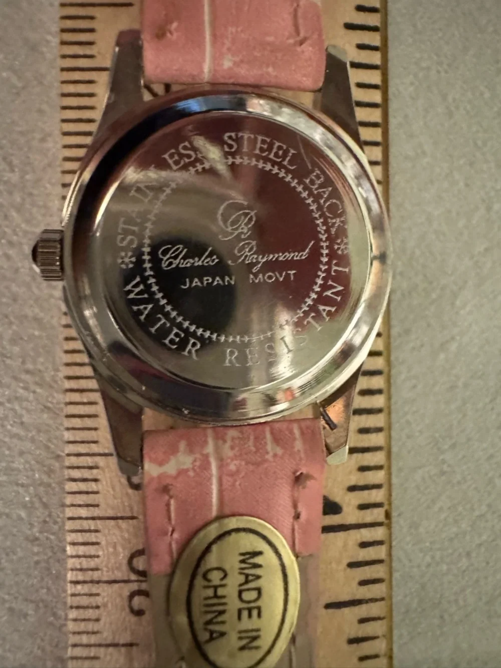 Charles David silver tone