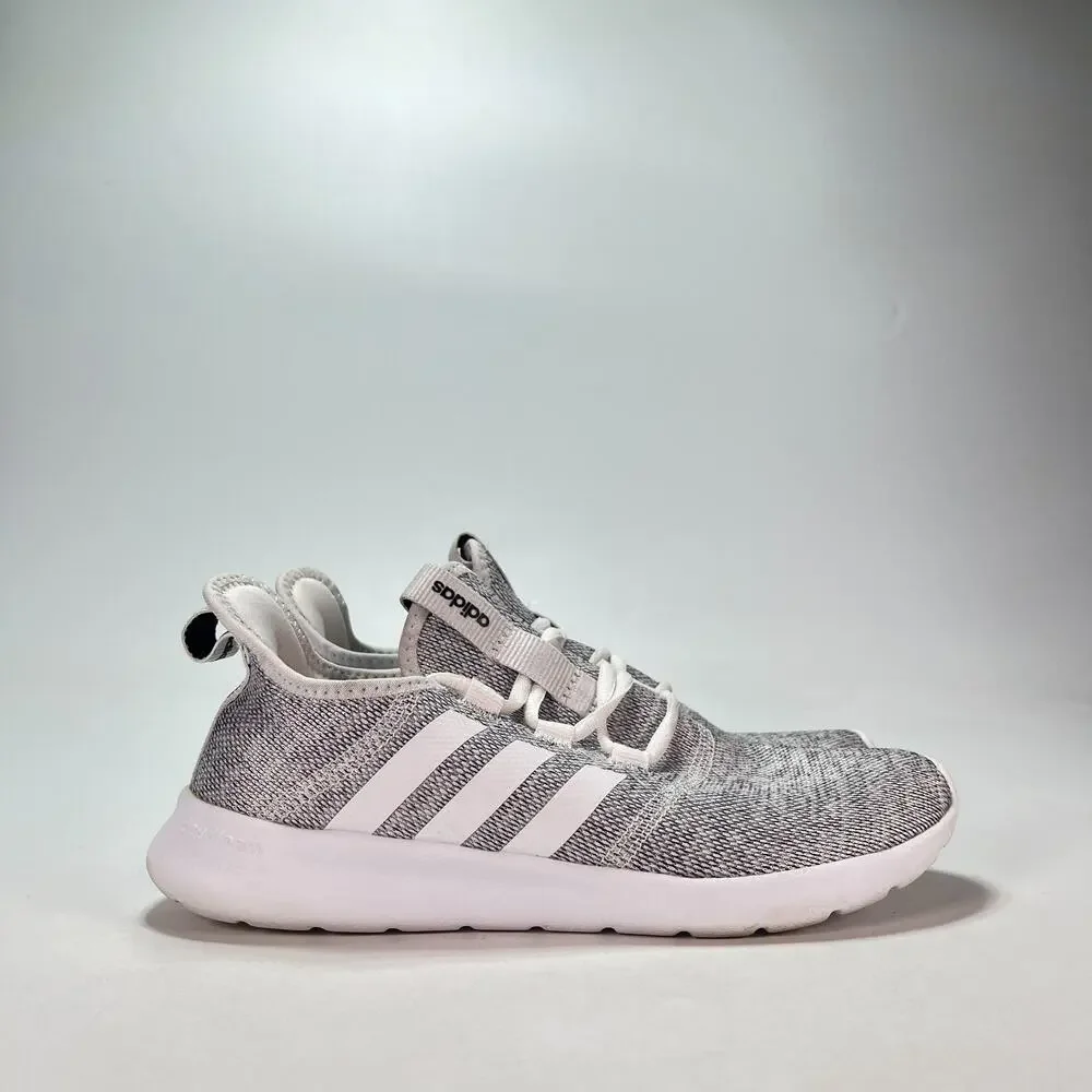 adidas Cloudfoam Pure 2.0 Cloud White Grey Casual Shoes H04756 Women's Size 7