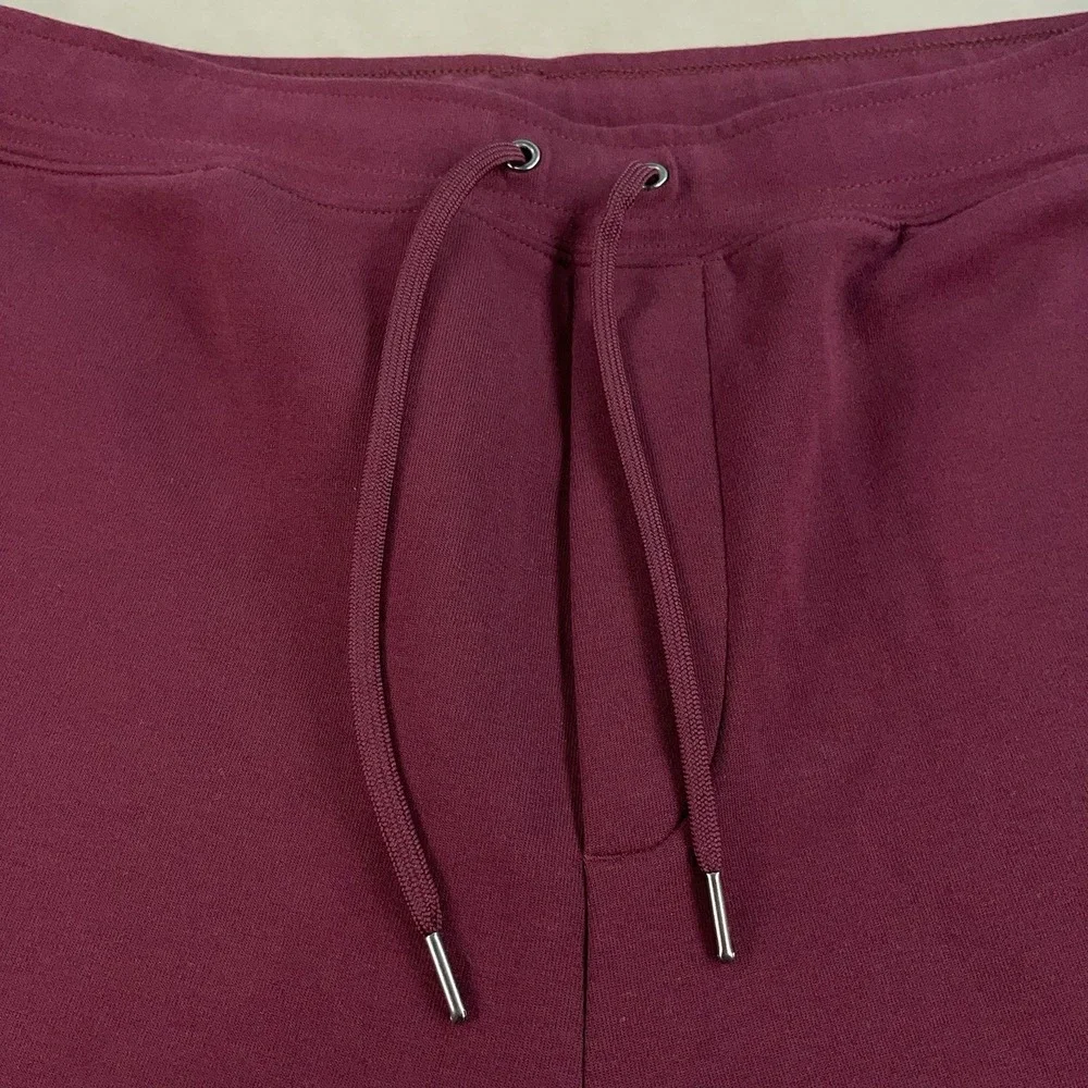 Polo Ralph Lauren Sweat Shorts Mens XL Burgundy Fleece Drawstring Pony Logo