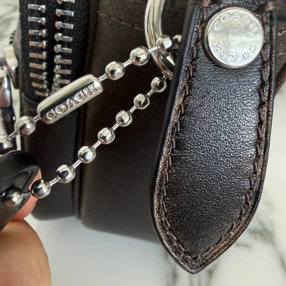 Coach Dakota Crossbody Bag Glovetanned Loved Leather Brown w/ box, NWT