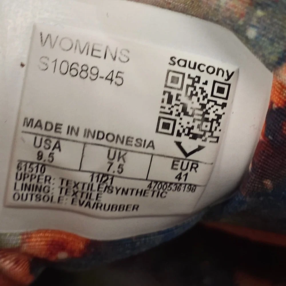 Saucony minor signs