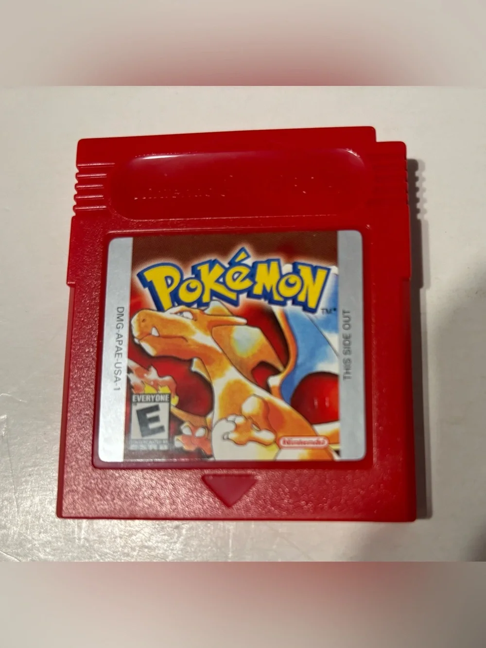 Nintendo GAME BOY 1998 POKEMON RED VERSION CHARIZARD Game Tcg Ex Console Snes 1