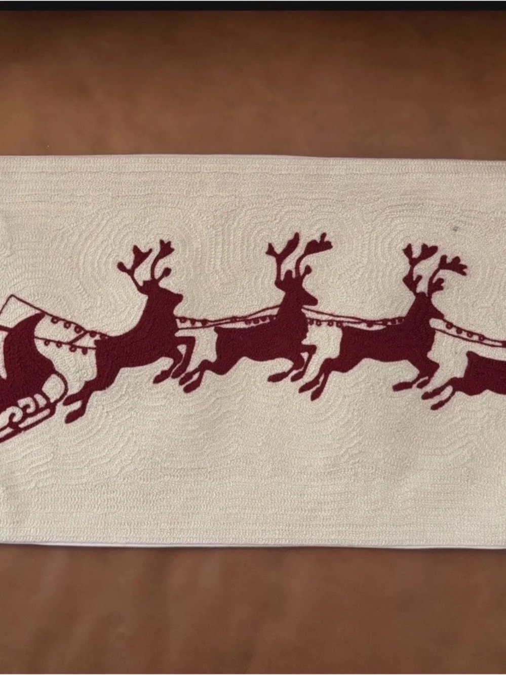 Pottery Barn festive runner