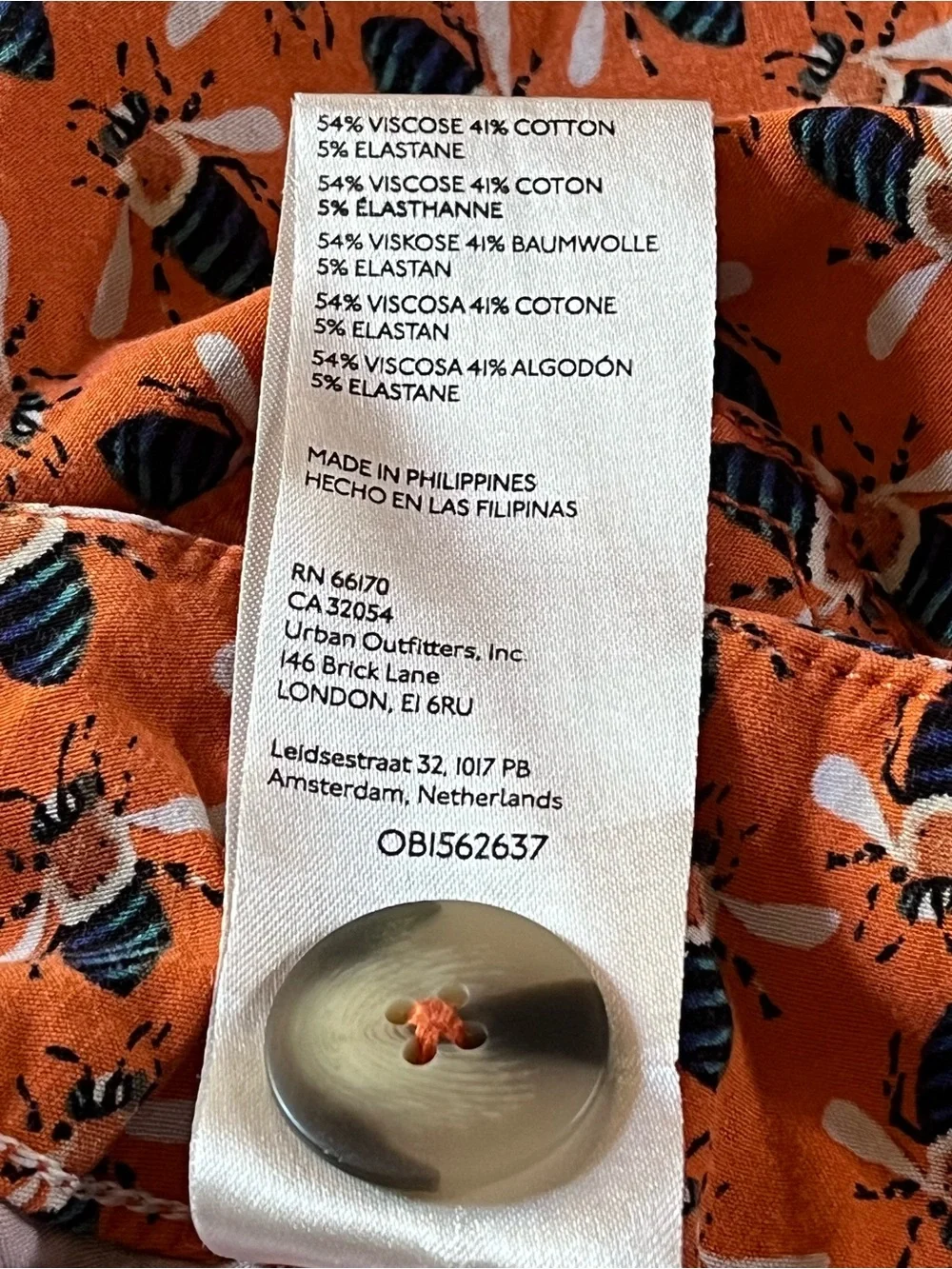 Sarah Gordon features orange