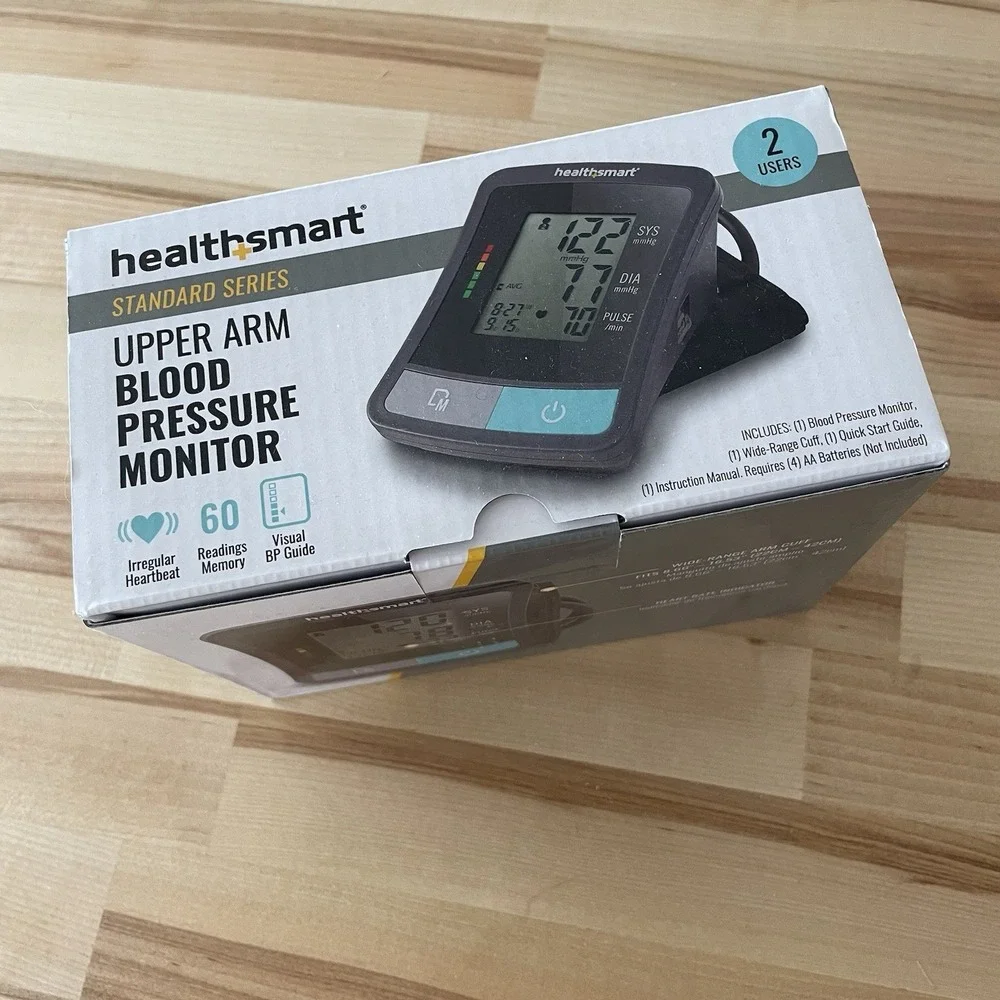 Healthsmart Smart Standard Series Upper Arm Blood Pressure Monitor  Brand New