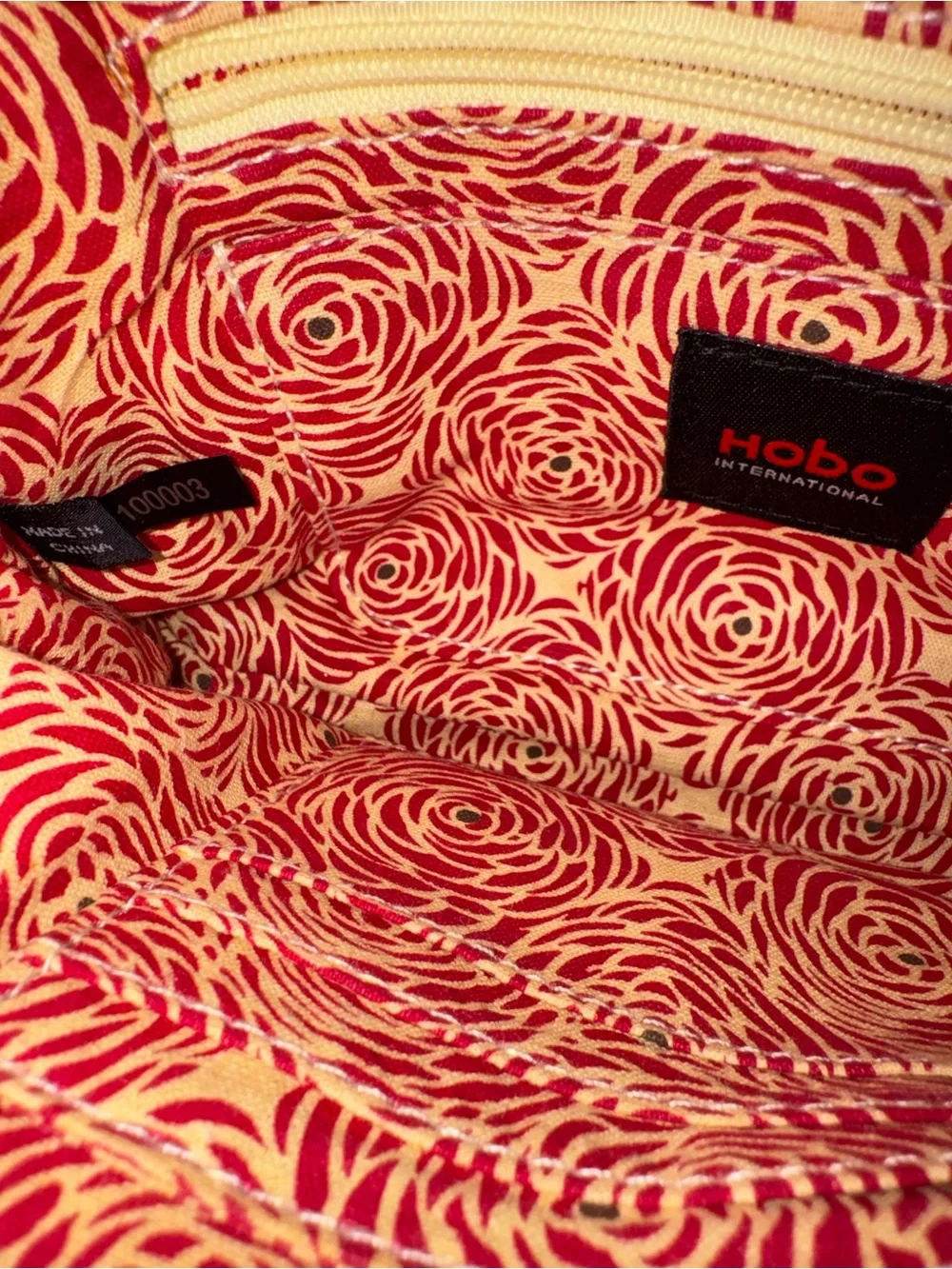 HOBO red leather