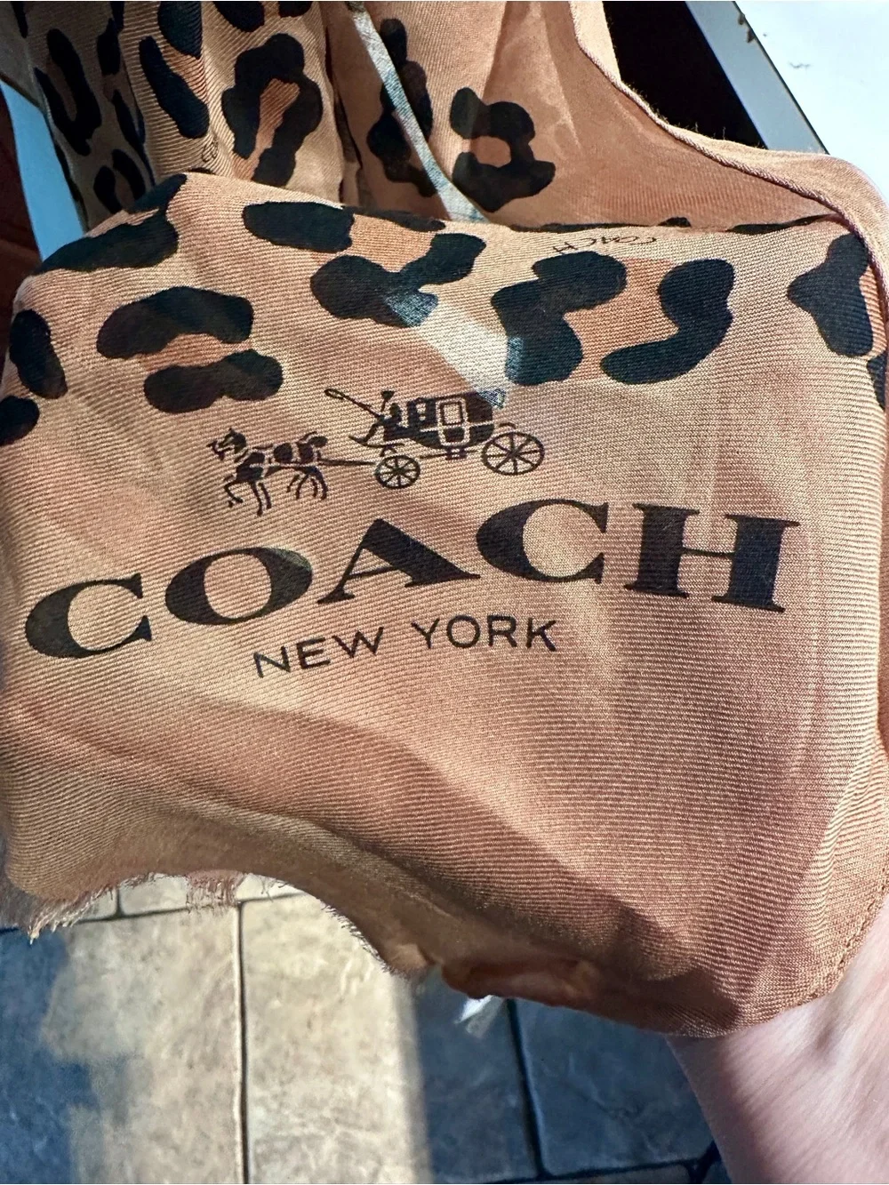 Coach nwt signature