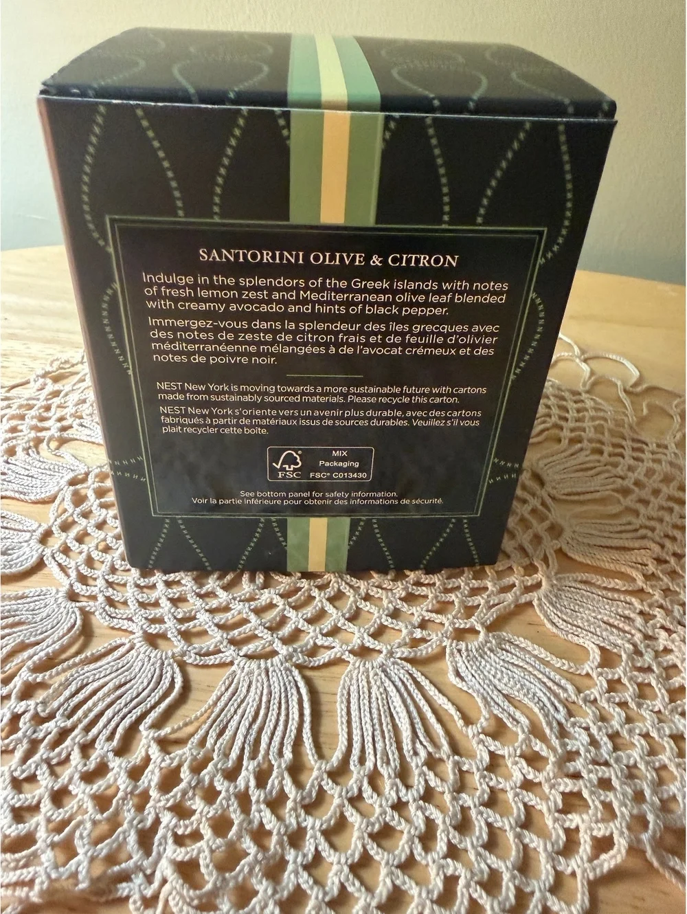 NEST New York Santorini Olive & Citron Scented Candle 8.1 oz