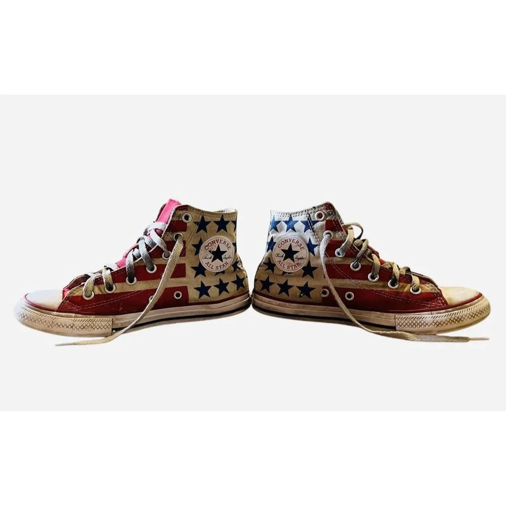 Converse Chuck Taylor All Star High American flag, Junior Size‎ 2 US