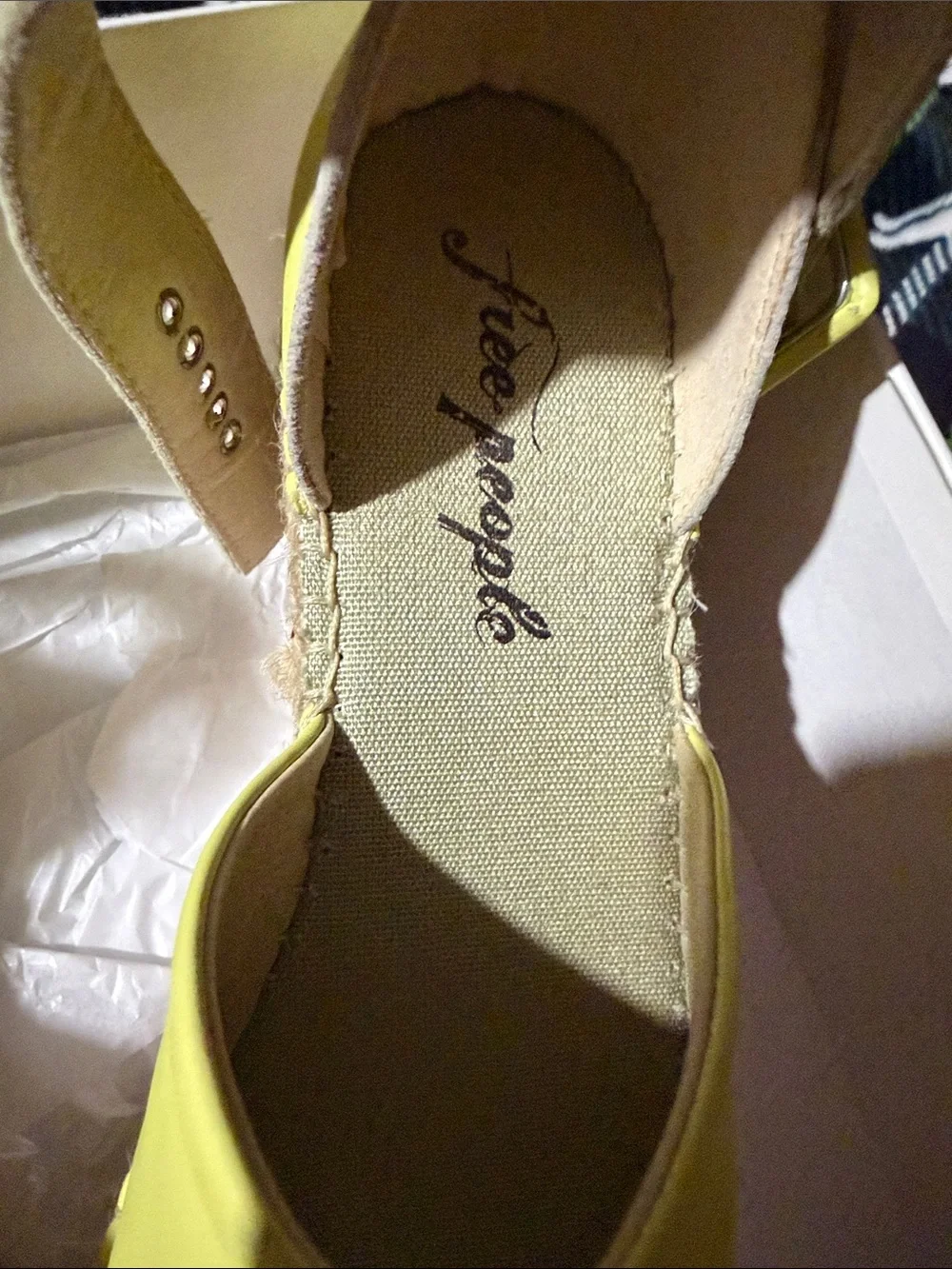 Free People bright yellow