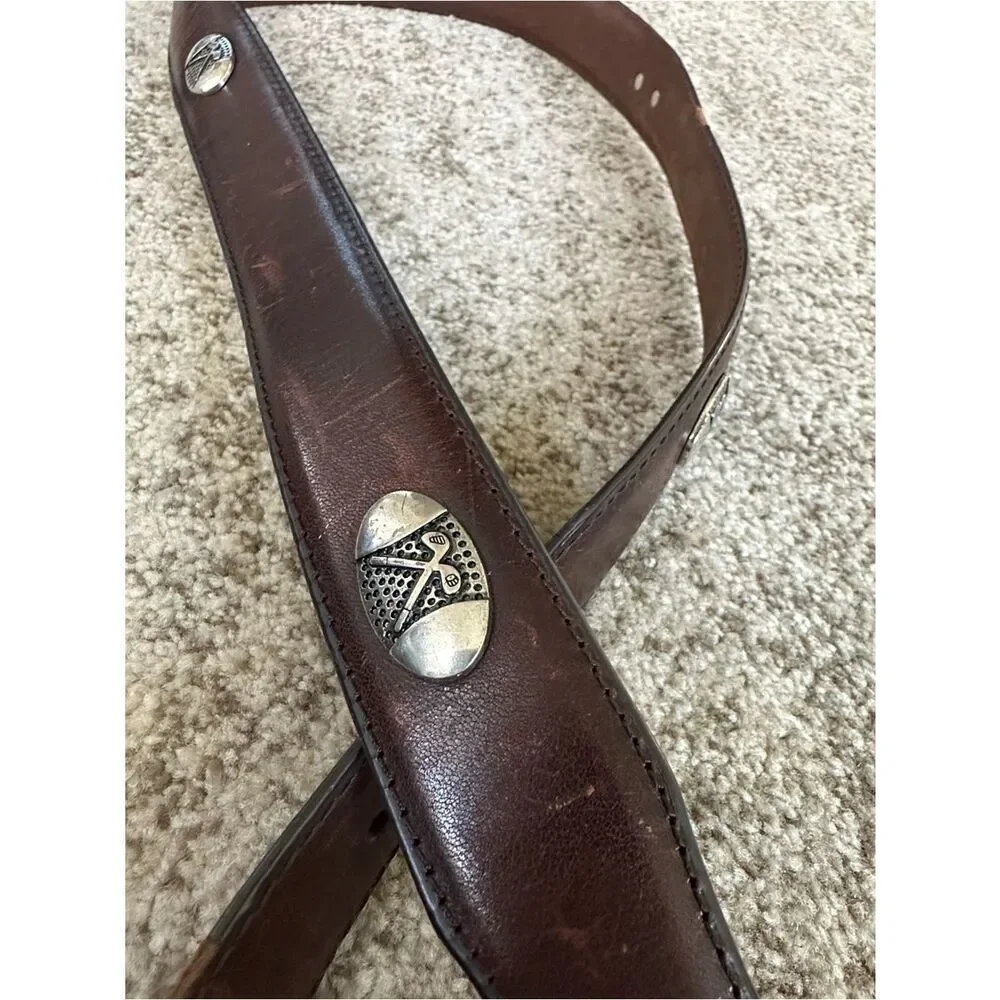 Top Grain brown leather