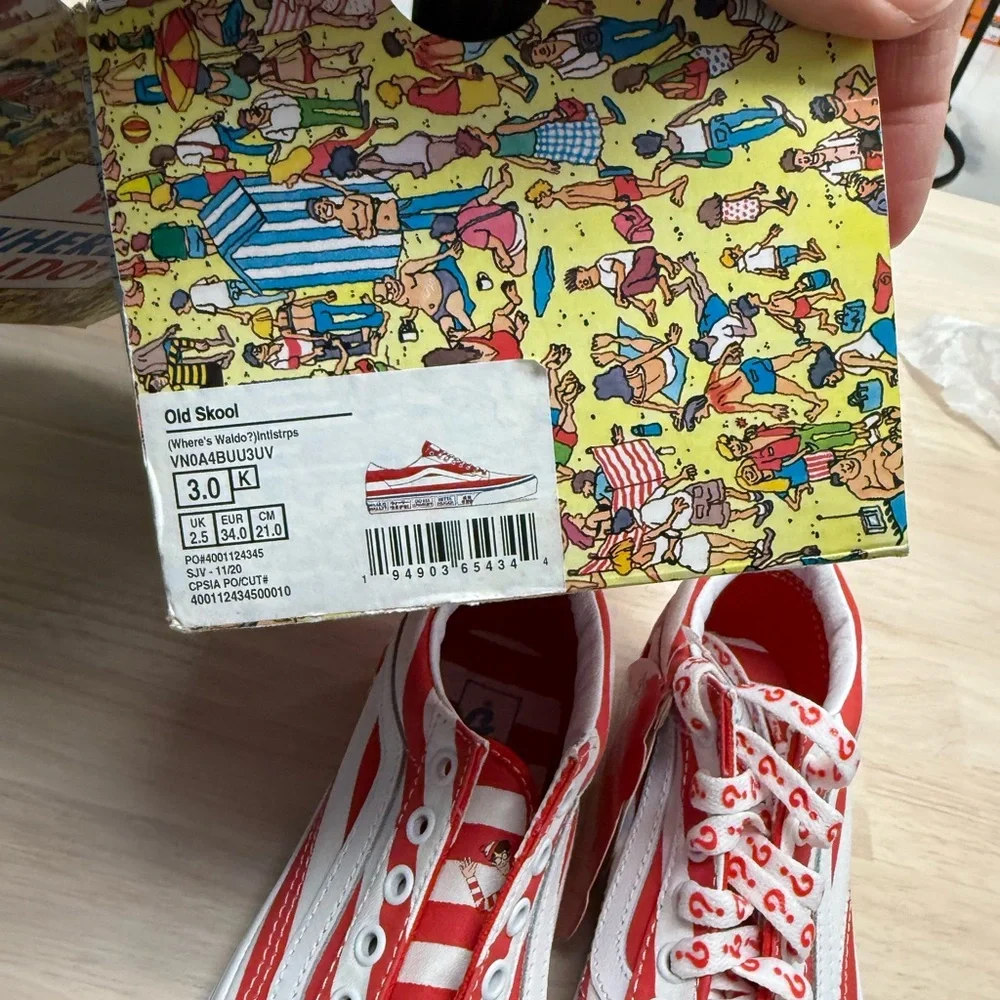Vans new box