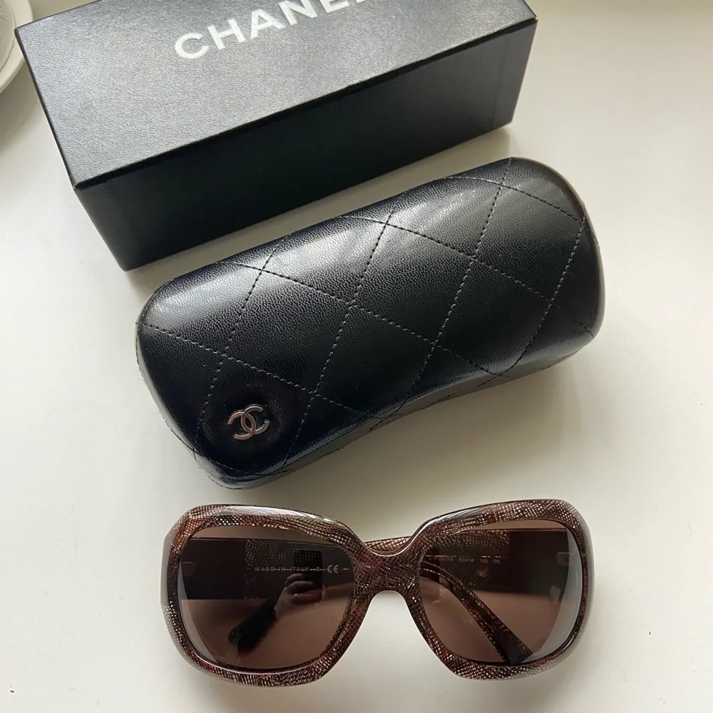 Chanel sunglasses 5146 brown CC logo, vintage