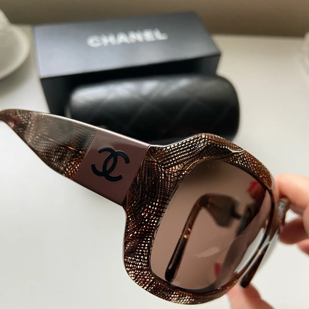 Chanel sunglasses 5146 brown CC logo, vintage